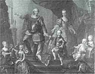 vittorio amedeo III e famiglia
